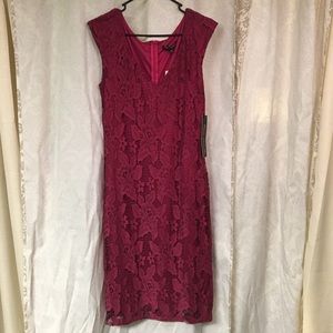 Pink Lace Dress